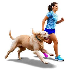 Dog Running Across Beach PNG Ufu PNG