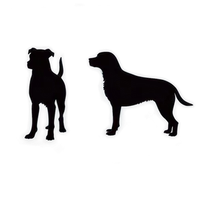 Dog Silhouette Outline Png 10 PNG image