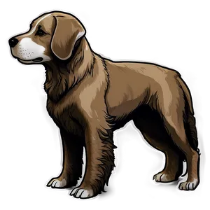 Dog Sketch Transparent PNG Lde