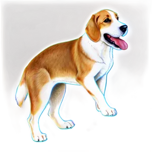 Dog Sketch Transparent PNG Tif