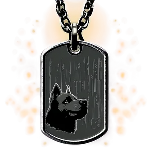 Dog Tag Silhouette PNG 61 PNG