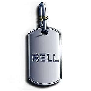 Dog Tags With Bell PNG Wuk PNG