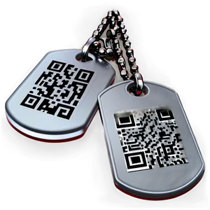 Dog Tags With Qr Code PNG Hse48 PNG