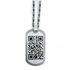 Dog Tags With Qr Code PNG Yuw PNG