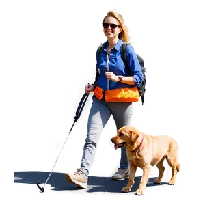 Dog Walking Adventure Png 74 PNG image