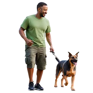 Dog Walking Friends Png Kqv7 PNG image