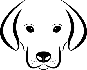 Doginthe Dark Illustration