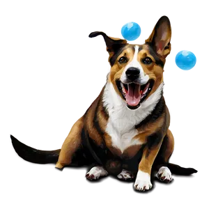 Dogs Playing PNG Hcg26