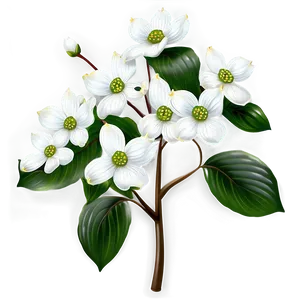 Dogwood C PNG image