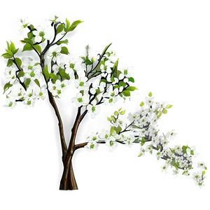 Dogwood Forest Background Png Dgc44 PNG image