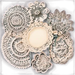 Doily Clipart Collection PNG 06122024 PNG