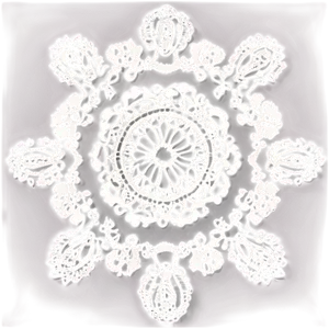 Doily Clipart Collection PNG Dek PNG