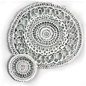 Doily Inspired Art PNG Jjh