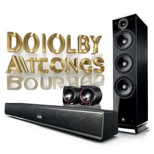 Dolby Atmos Sound Bar PNG 06282024 PNG