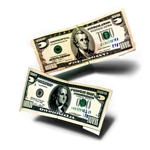 Dollar Bills Bundle Png 06132024 PNG image