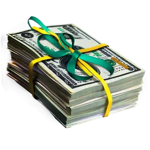 Dollar Bills Bundle Png 06132024 PNG image