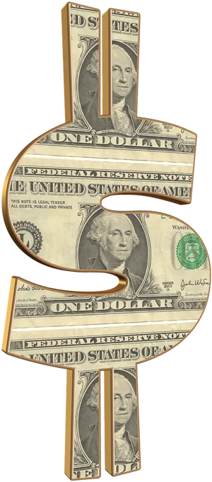 Dollar Sign Currency Collage PNG image