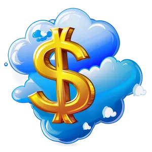 Dollar Sign In Cloud PNG 97 PNG