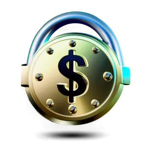 Dollar Sign In Lock PNG 05242024 PNG