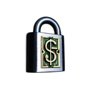 Dollar Sign In Lock PNG 05242024 PNG
