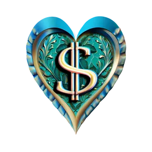 Dollar Sign With Heart PNG 05242024 PNG