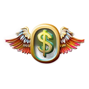 Dollar Sign With Wings PNG 98 PNG