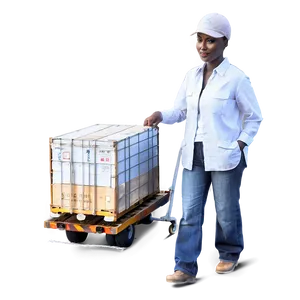 Dolly With Cargo Png 06242024 PNG image