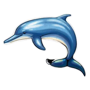 Dolphin Drawing Png 05062024 PNG image