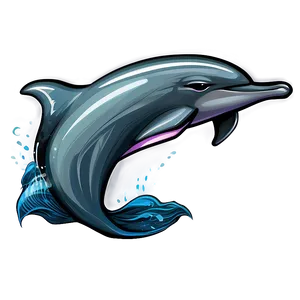 Dolphin Love Png Crt PNG image