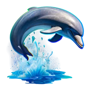 Dolphin Paradise Png Uem PNG image