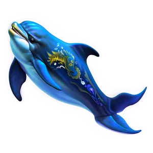 Dolphin Tattoo Png 05062024 PNG image