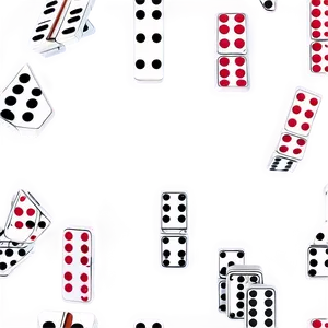 Dominoes Falling Design Png 06122024 PNG image