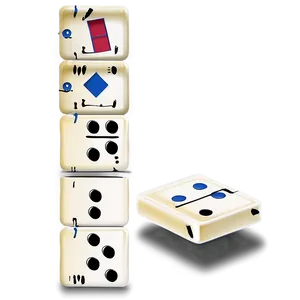 Dominoes In Action PNG 23 PNG