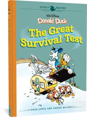 Donald Duck Great Survival Test Comic PNG image