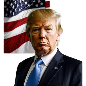 Donald Trump Portrait PNG Qhx18 PNG