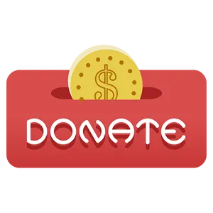 Donation Box Coin Graphic PNG image