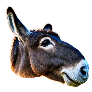 Donkey Head PNG 05232024