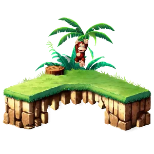 Donkey Kong Jungle Background PNG 05232024 PNG