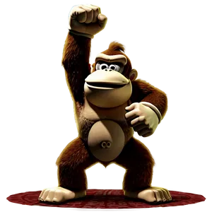 Donkey Kong Victory Pose PNG Fup PNG
