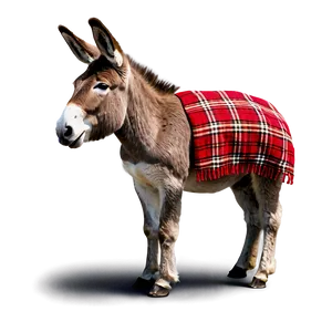 Donkey With Blanket PNG Gbb45 PNG