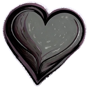 Doodle Heart Illustration Png 06202024 PNG image