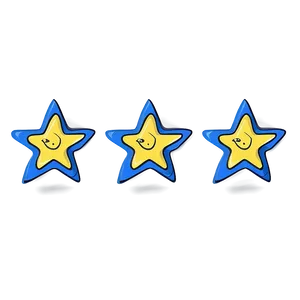 Doodle Star Pattern PNG 06132024 PNG