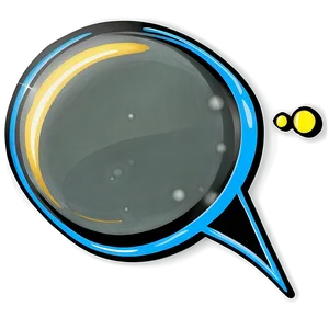 Doodle Talk Bubble PNG Sxw PNG