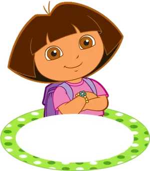 Dora The Explorer Cartoon Character PNG image