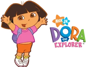 Dora The Explorer Nick Jr Logo PNG image