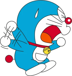 Doraemon_ Tripping_ Over PNG image