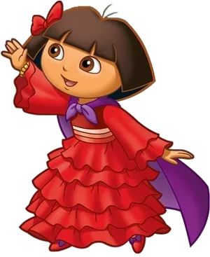 Dorain Red Dress.png PNG