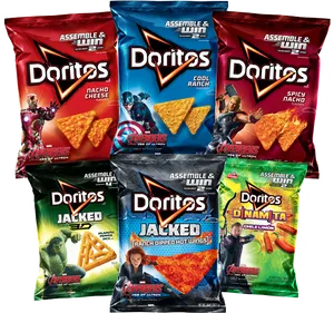 Doritos Avengers Crossover Promotion PNG image