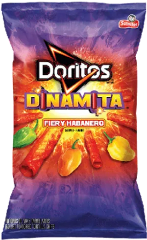 Doritos Dinamita Fiery Habanero Chips Package