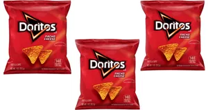 Doritos Nacho Cheese Bags PNG image